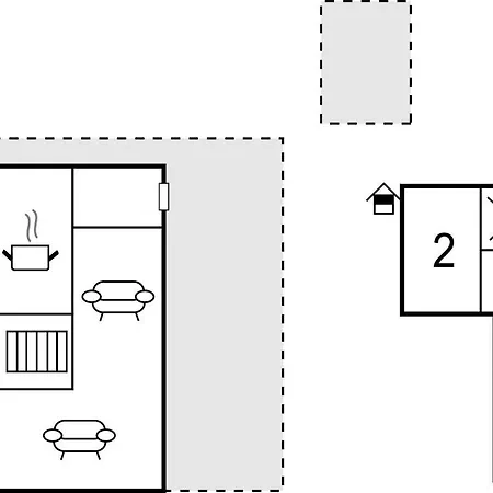 Three-bedroom Holiday In Bjert Dom wakacyjny Binderup Strand